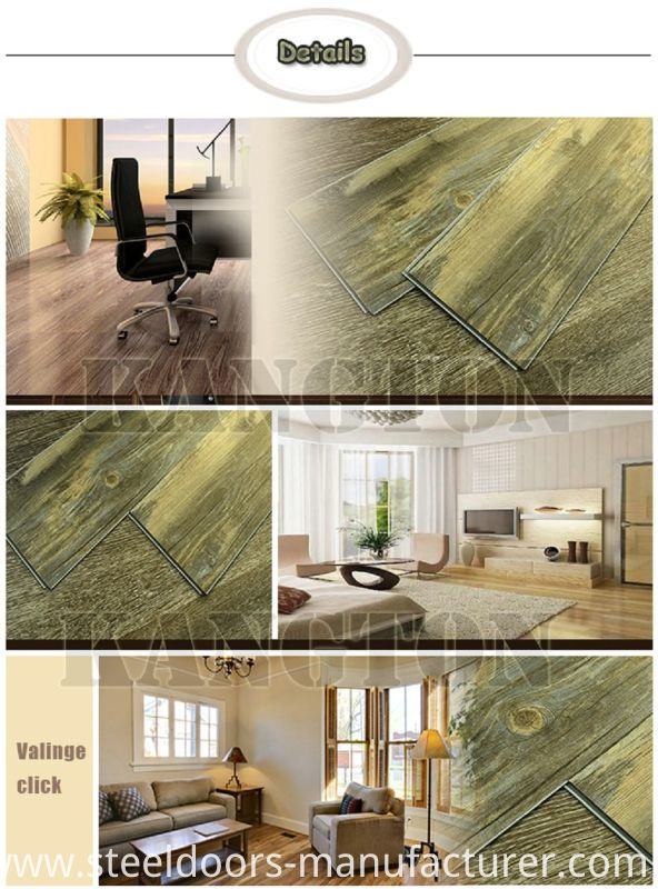 Waterproof and True Health PVC Flooring (PVC flooring)
